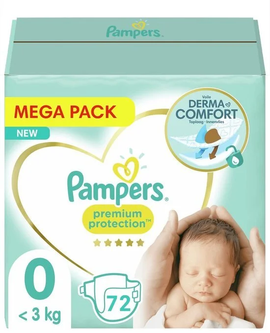 Pampers luiers maat 0