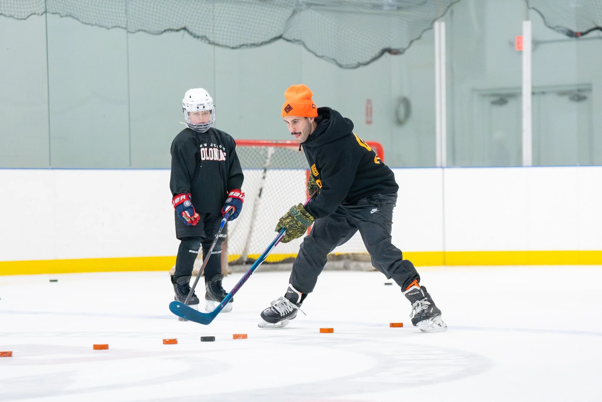 Swaggy P / Peter Lenes provides one on one coaching at ELEV802 Vermont.