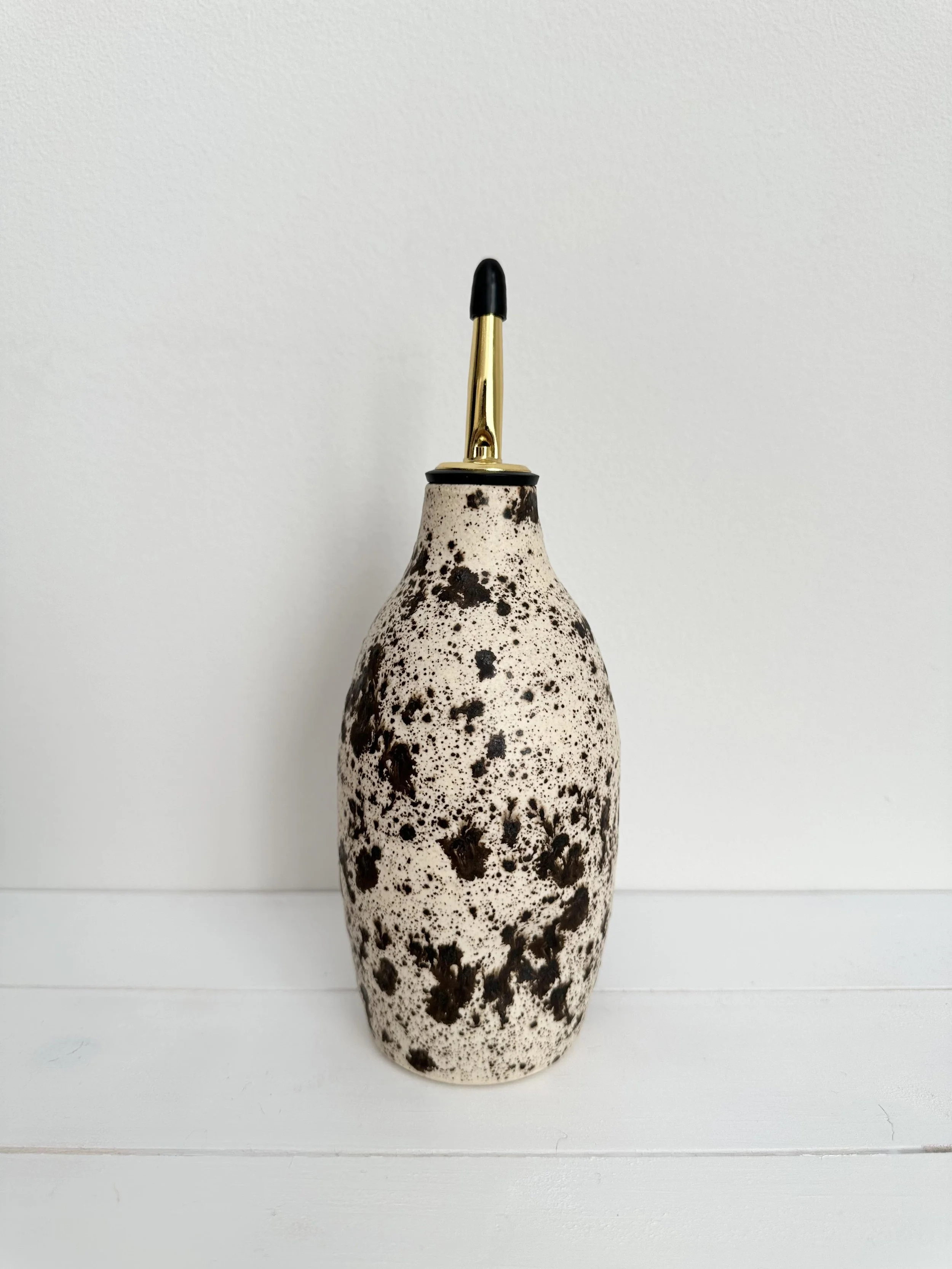 Speckled Olive Oil Bottle