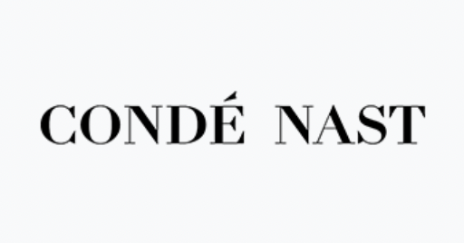 Condé Nast logo in black text on a white background.