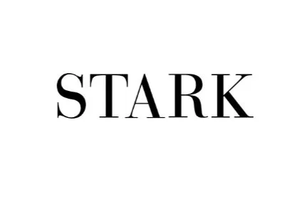 The word 'STARK' in black capital letters on a white background.