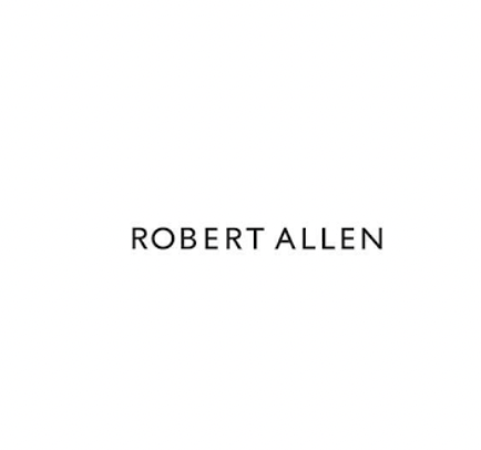 Text that reads 'Robert Allen' centered on a white background.