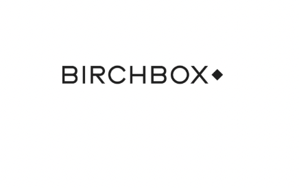 Birchbox logo with text 'BIRCHBOX' and a small black diamond shape.