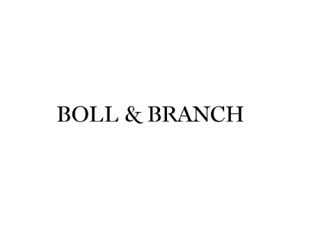 Black text on a white background reading 'BOLL & BRANCH'.
