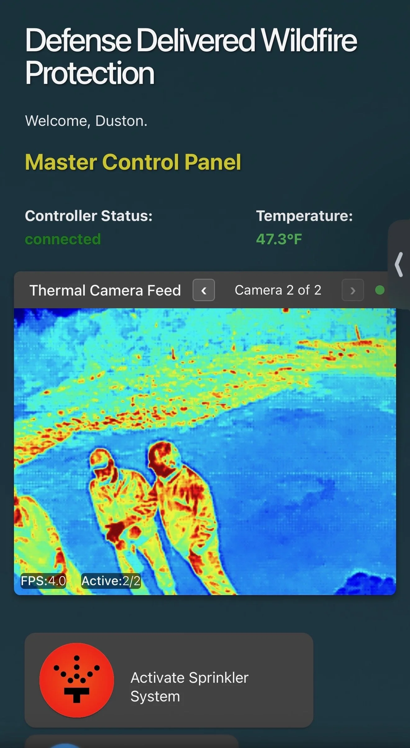 Wildfire Control System Defense Delivered | Wildfire Defense System