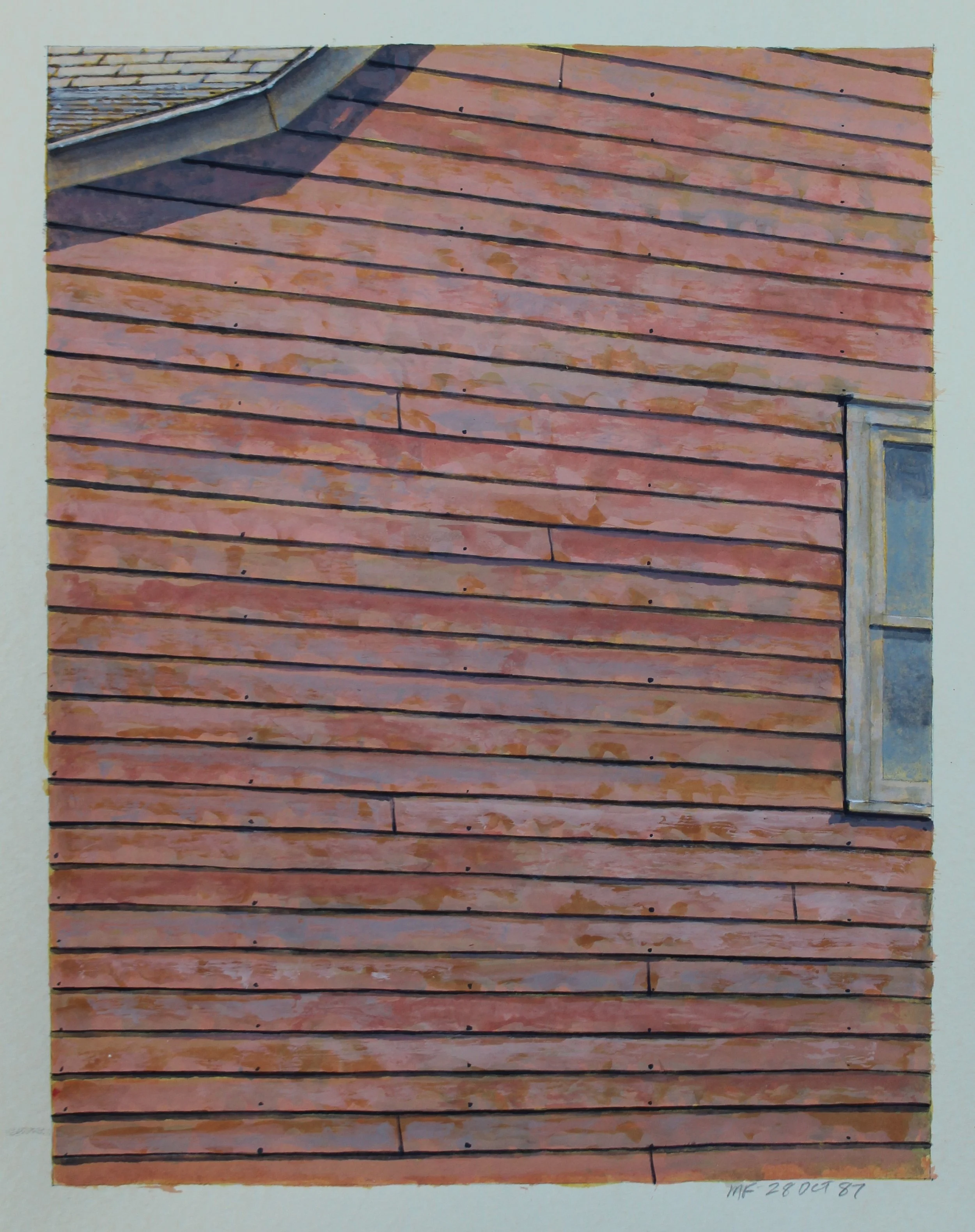 Weathered siding | 10/28/1987