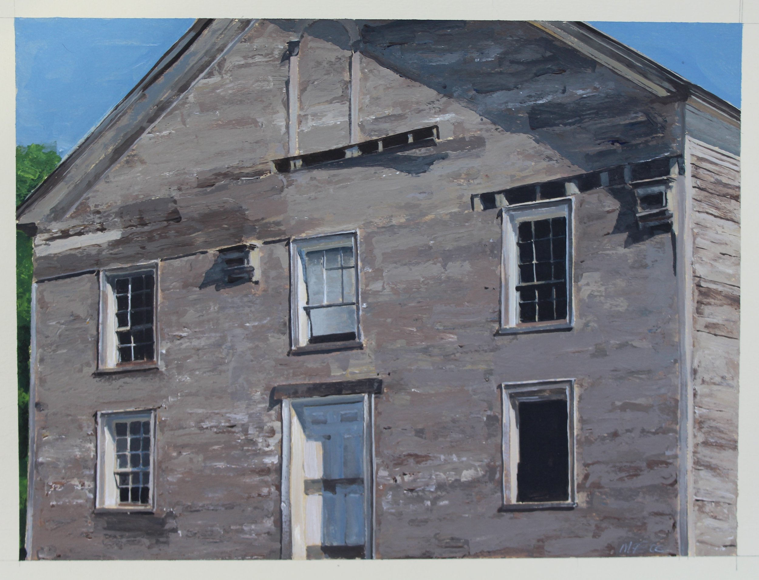 Formal Front with Missing Panes | 2006