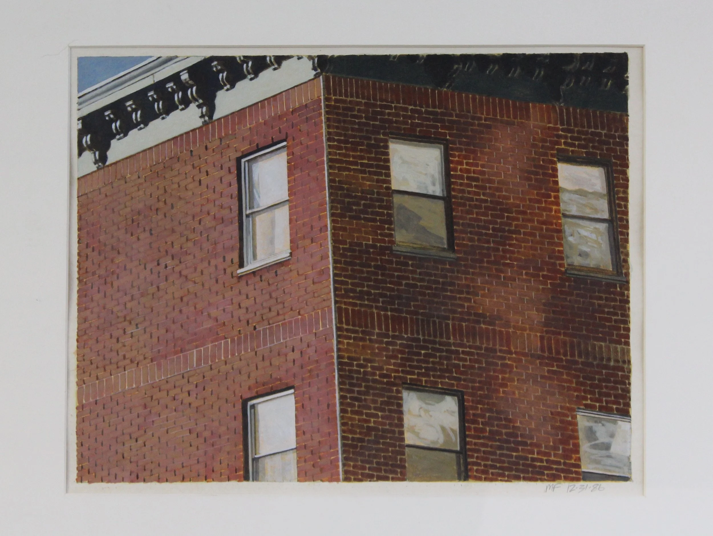 On the Corner | 13 x 10 | 12/31/1986