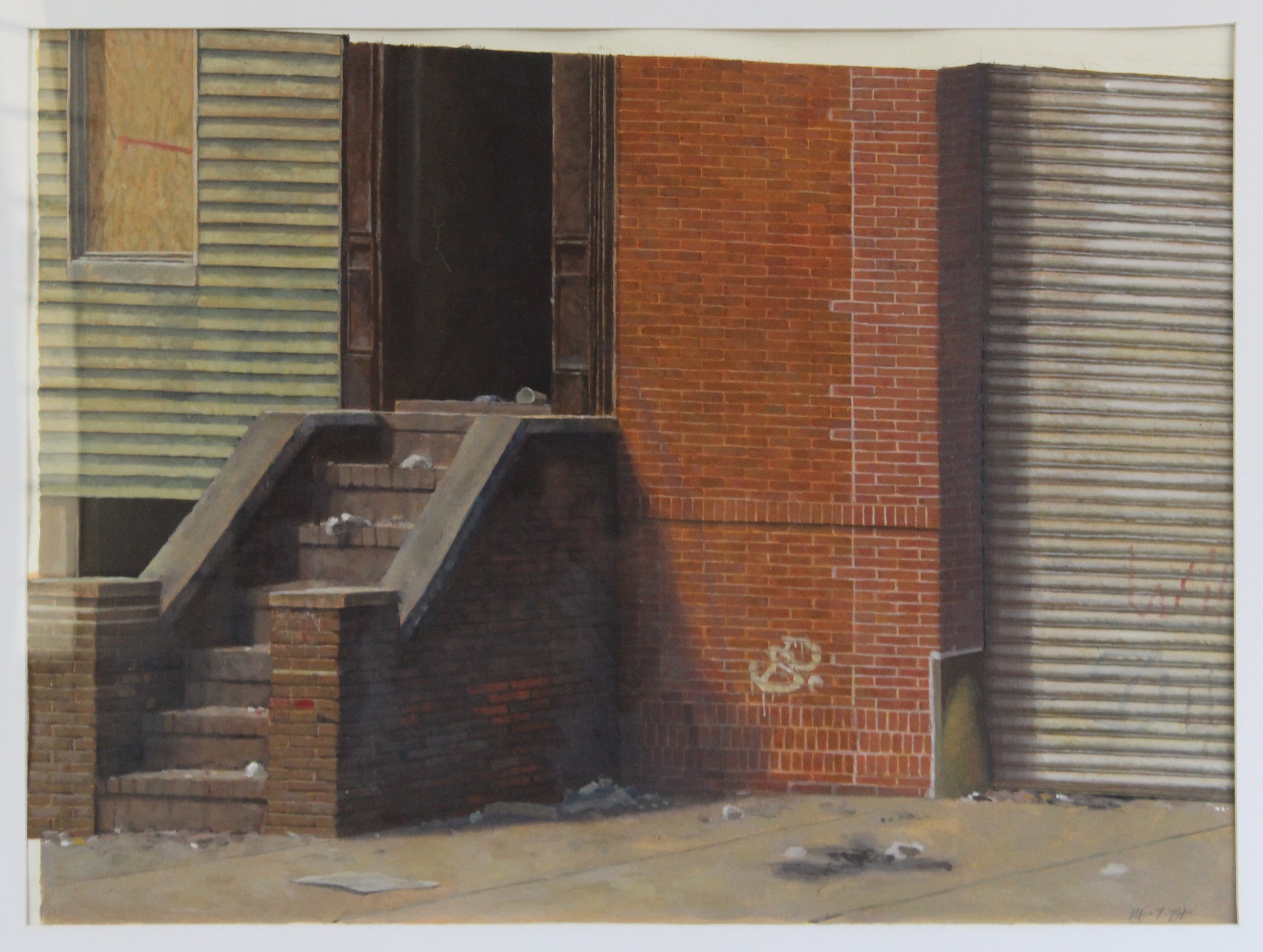 Faded Entry |  Framed