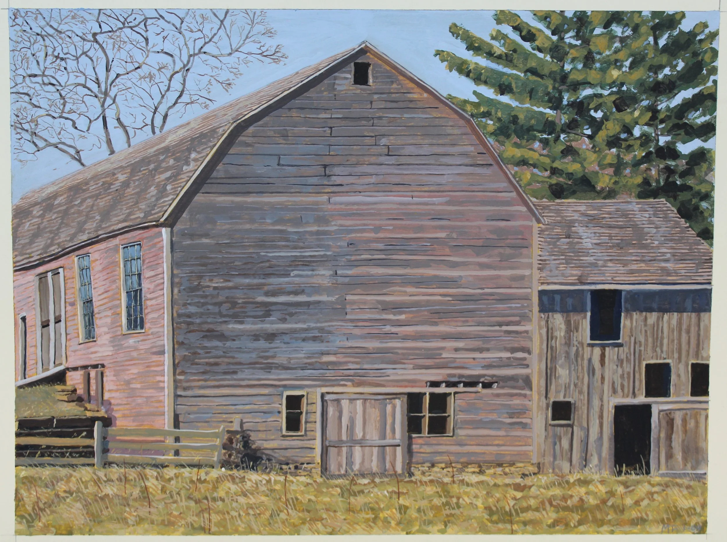 Barn Complex with Twin Roofs | 01/2009