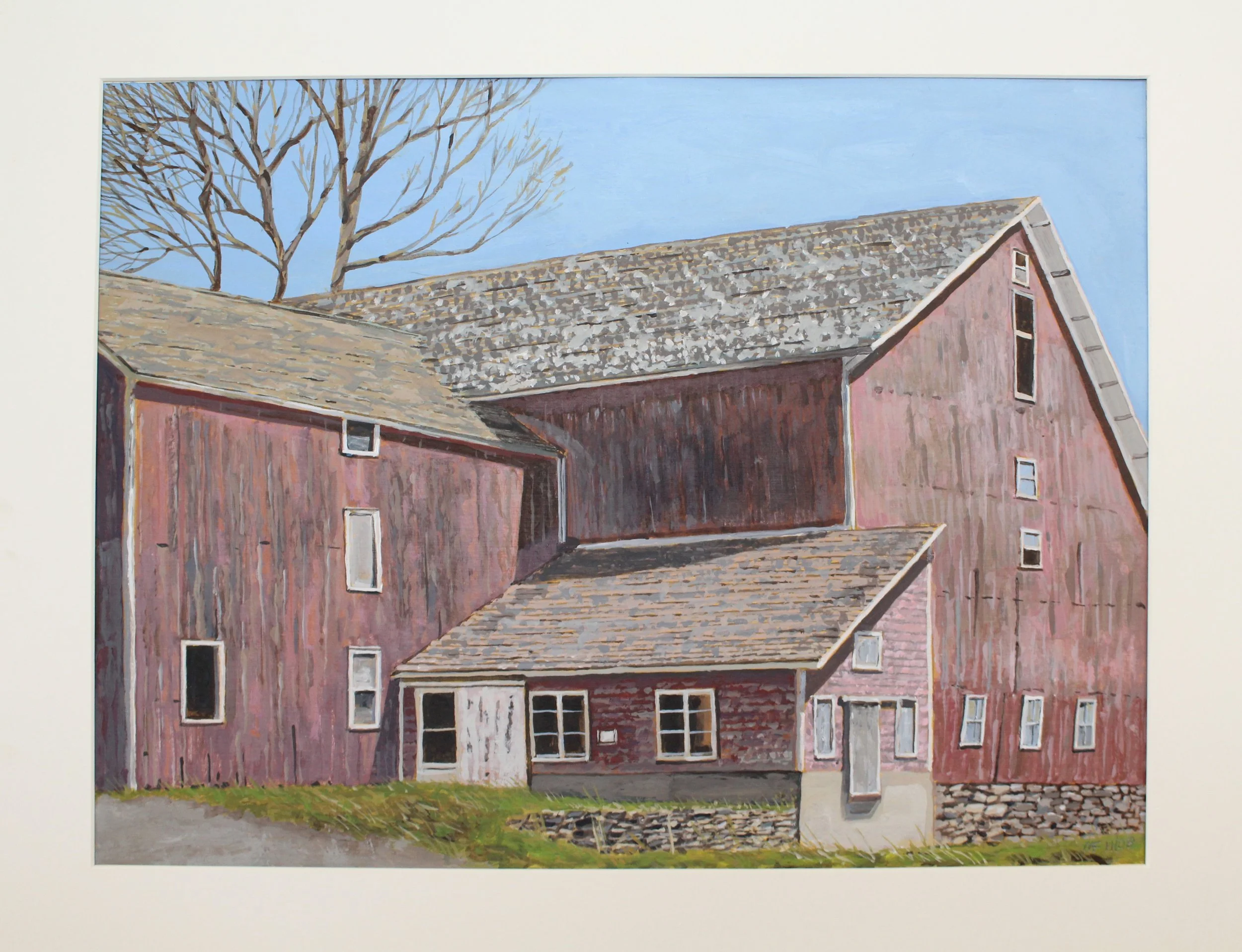 Layered Barn | 12 x 16 | 2008