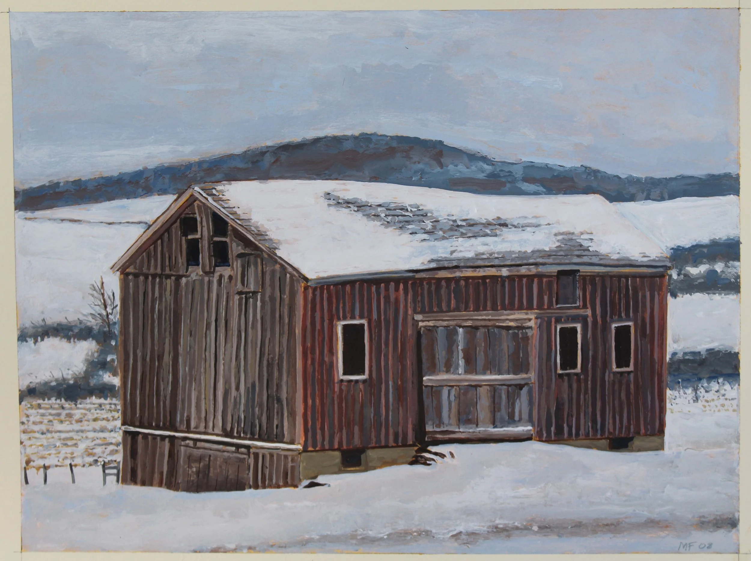 Snow-Covered Barn | 2008