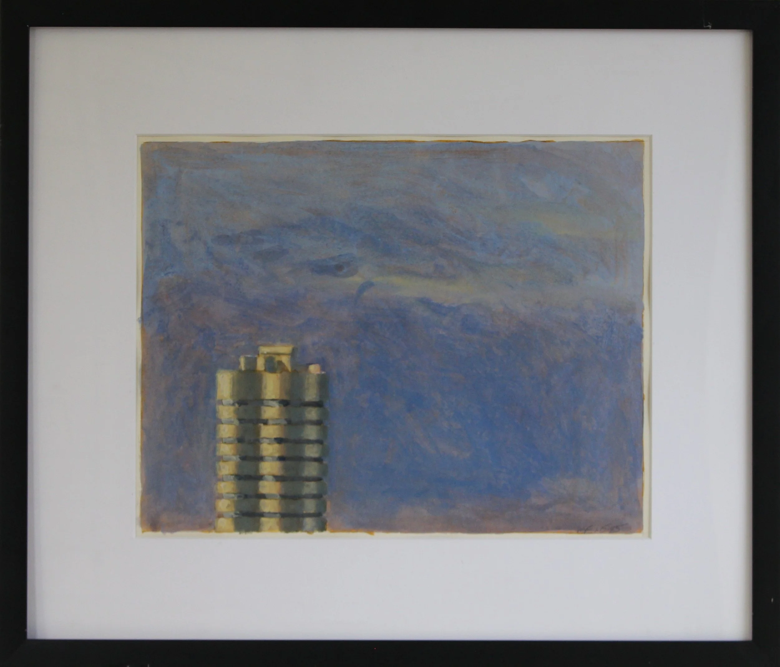 Sky Tower | 13 x 10 | 1/15/85 | Framed