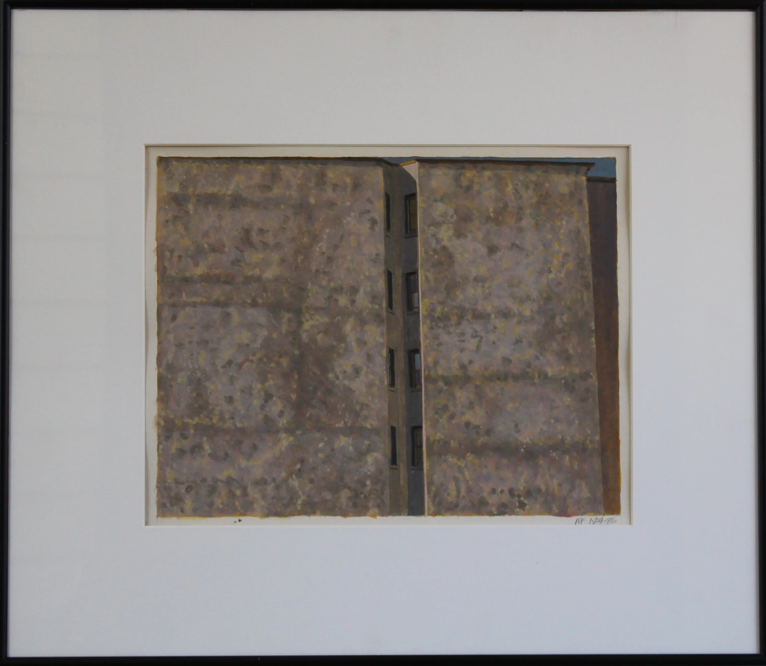 Air Shaft | 10 x 13 | 1/24/1986 | Framed