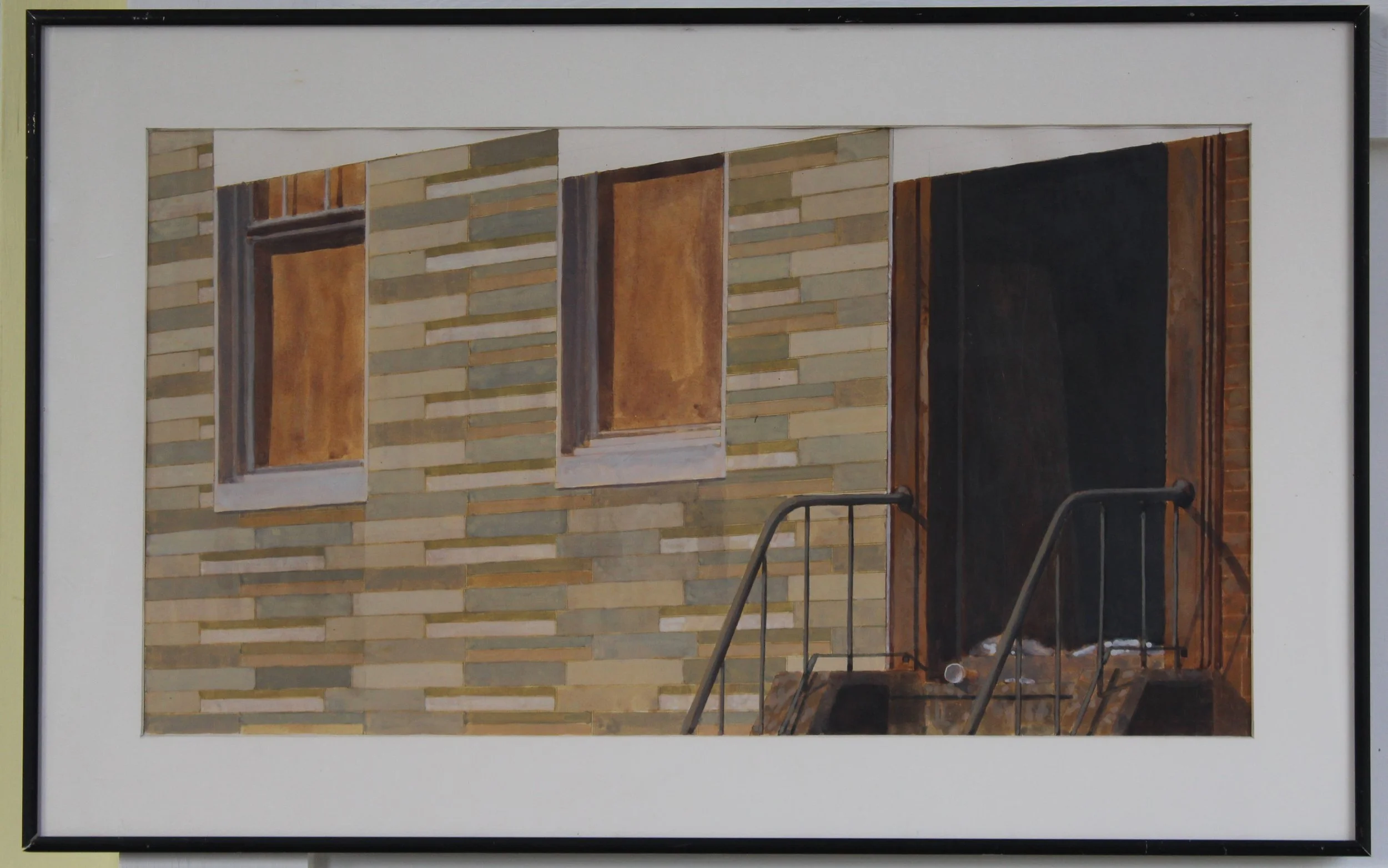 Bushwick House | 20 x 11 | 6/1979 | Framed