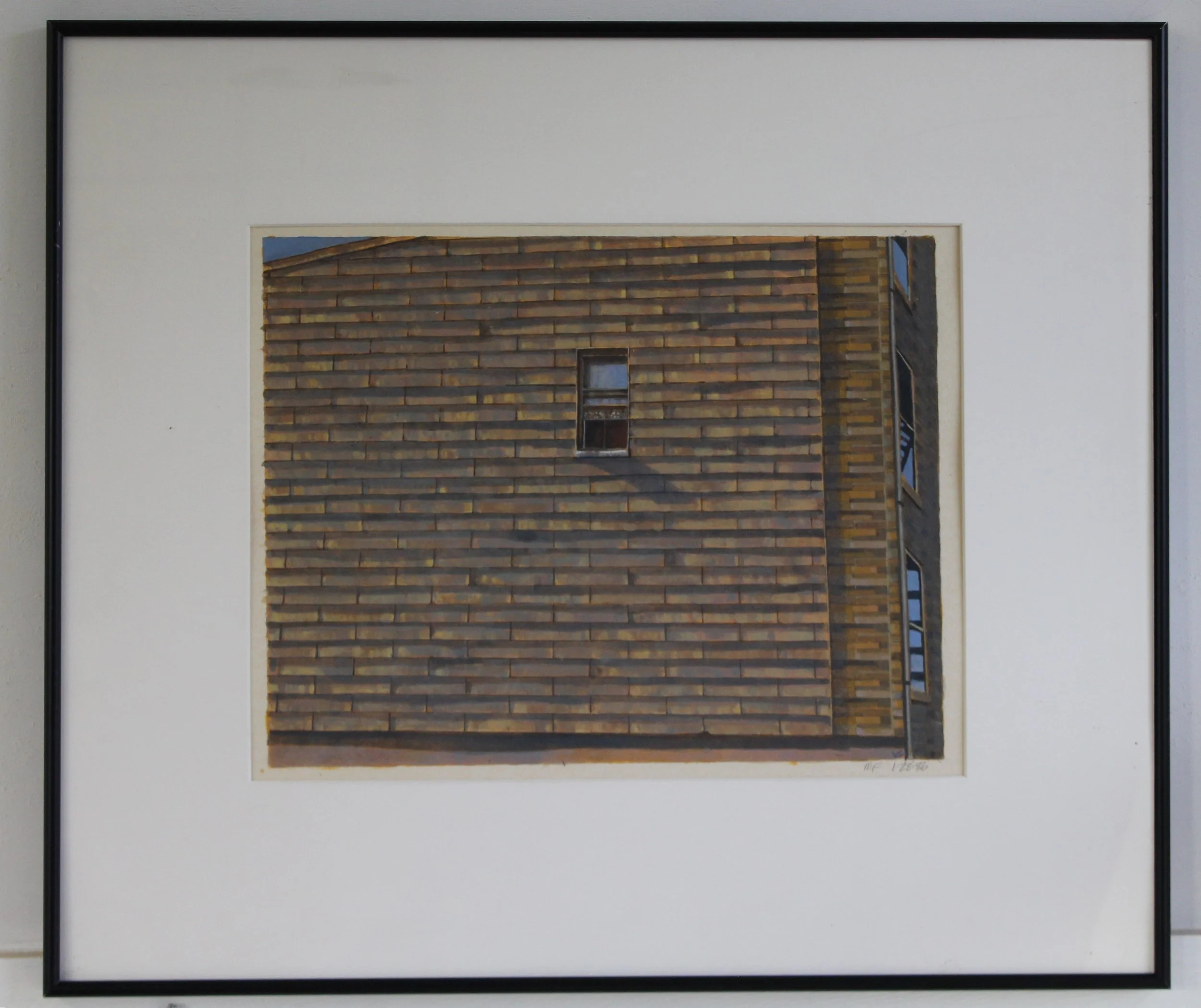 Late Afternoon | 13 x 10 | 1/28/1986 | Framed