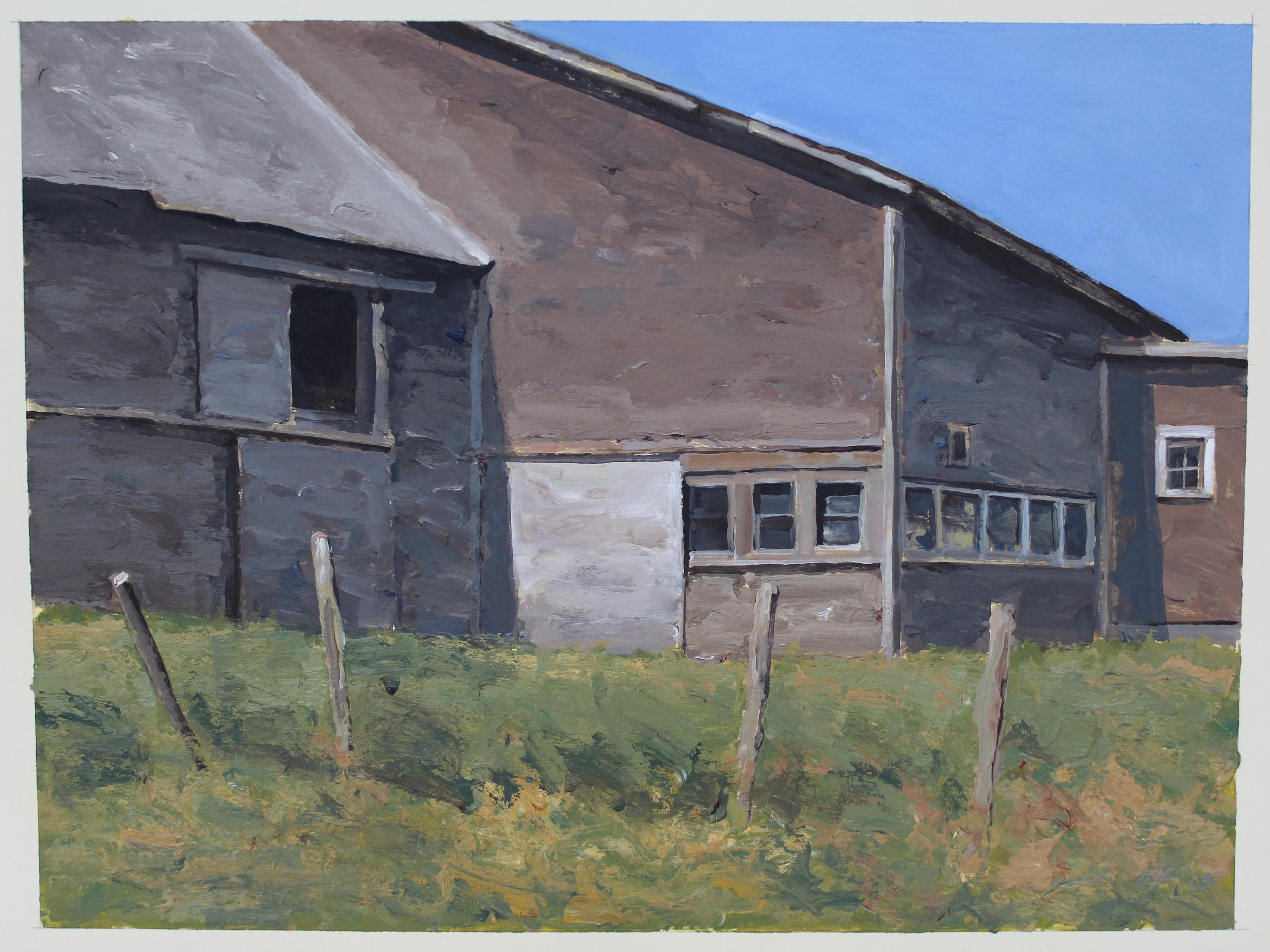 Multiple Barns under Blue Skies | 2005