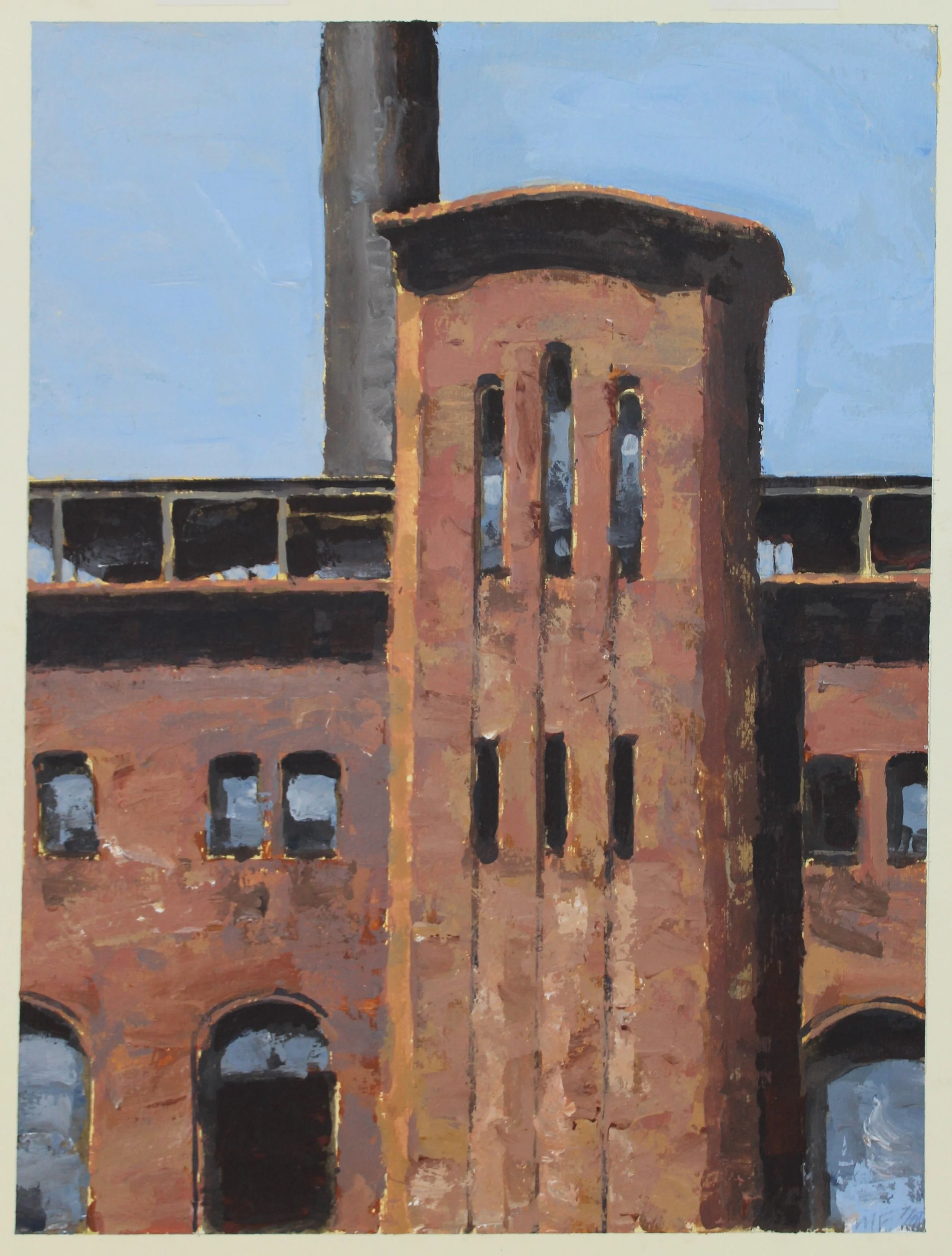 The Power House Jersey City | 16 x 12 | 07/2001