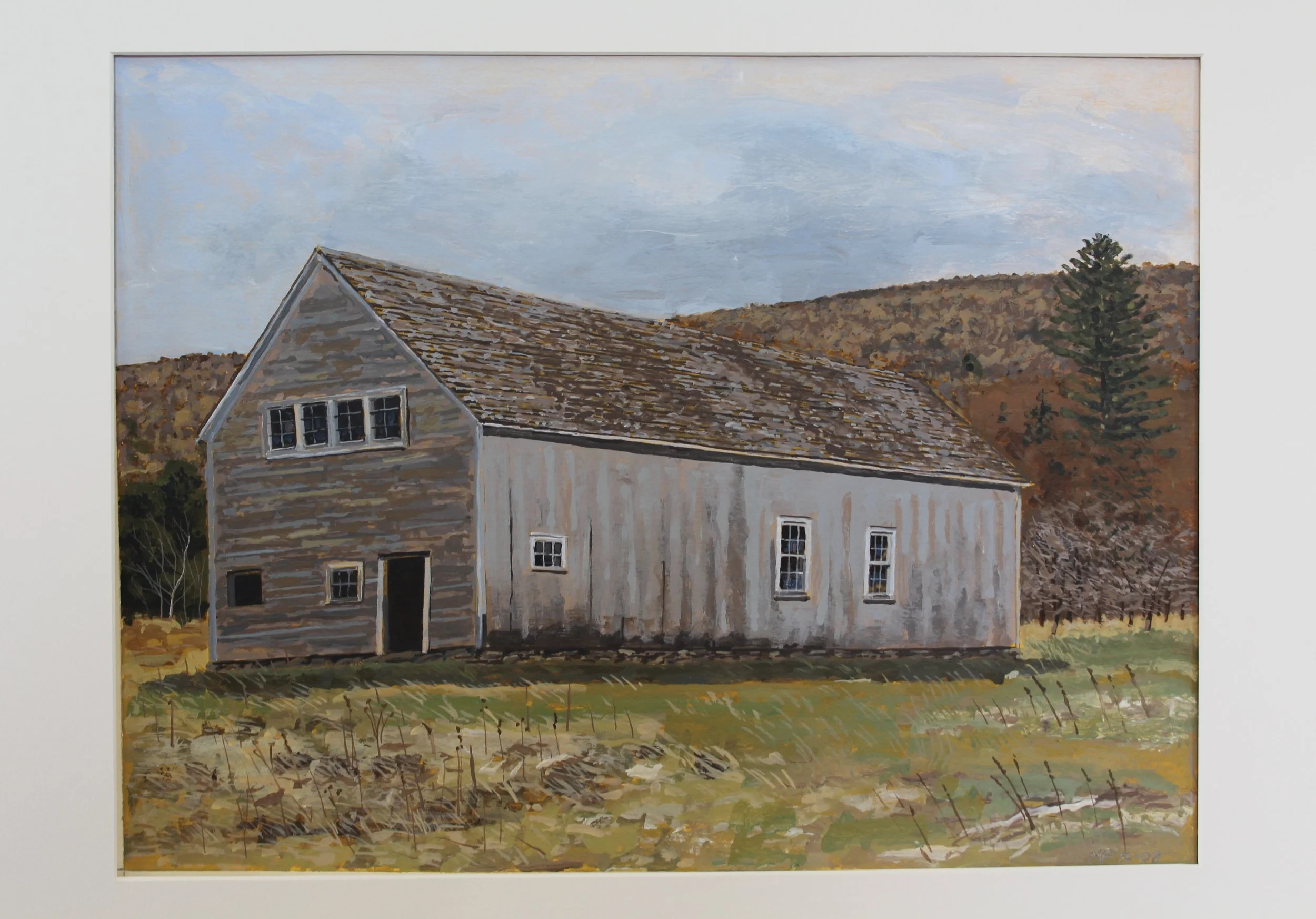 Grey Barn & Evergreen Sentinel | 2001