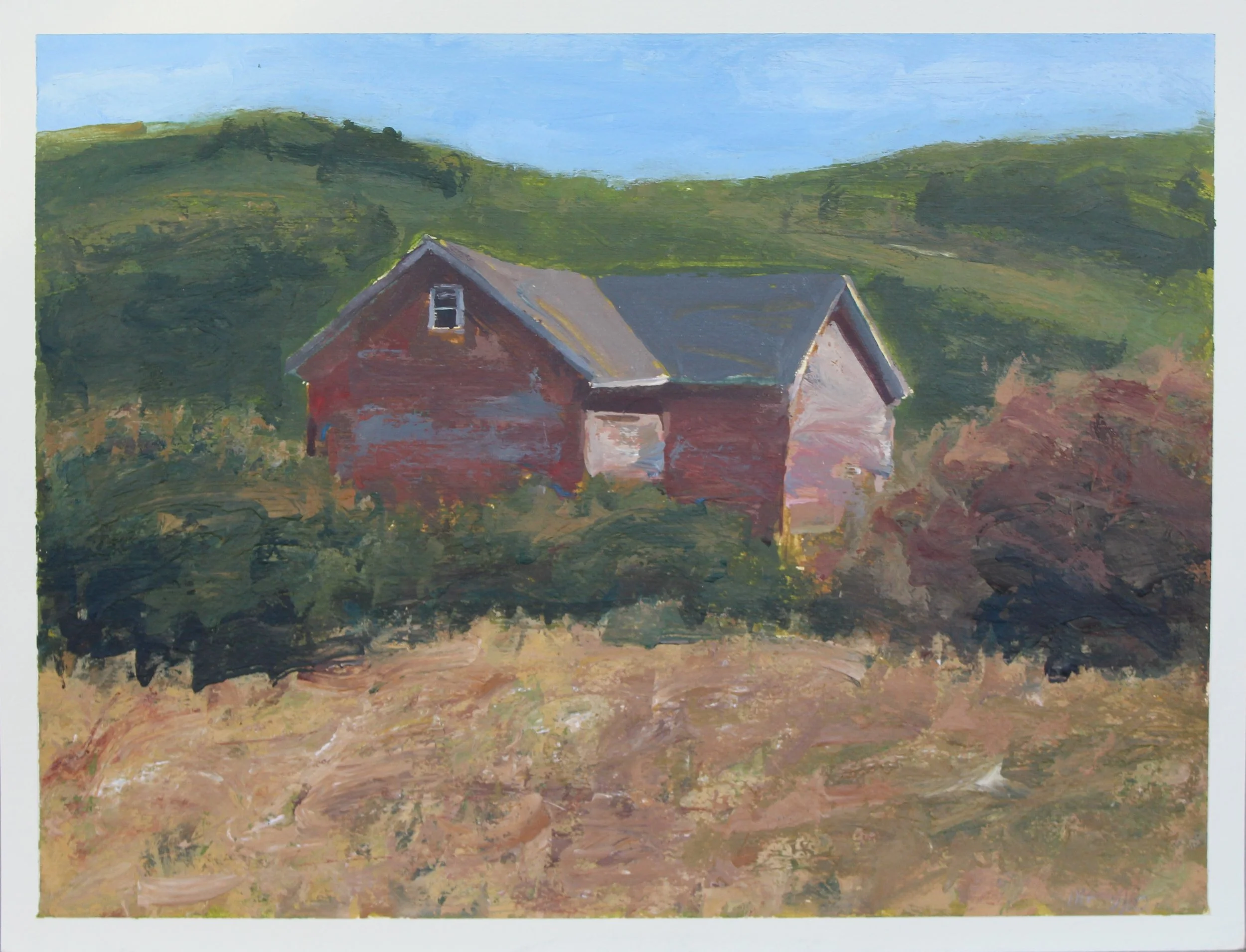 Barn in the Brush | 2000