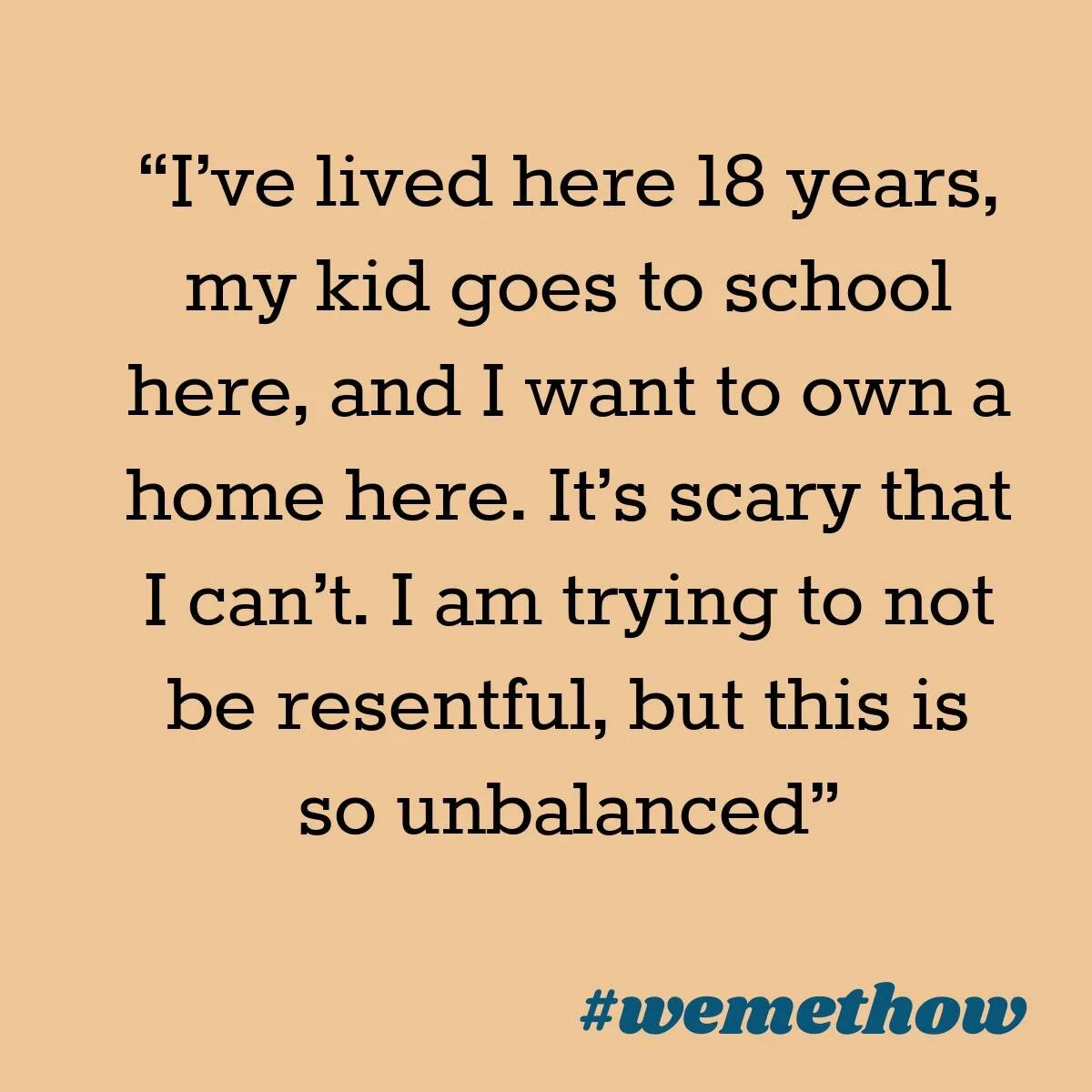 Image part of the housing crisis awareness campaign led by Methow Valley Housing Perseverance