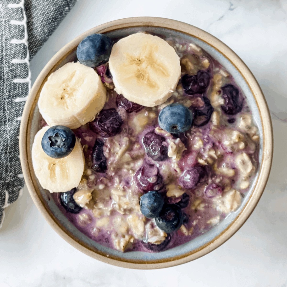 Blueberry Over Night Oats