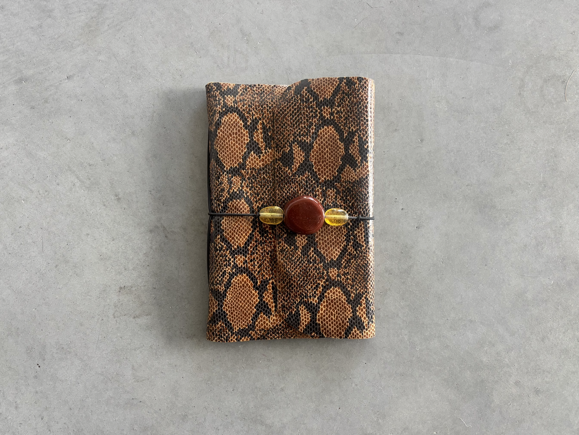 snake print notebook