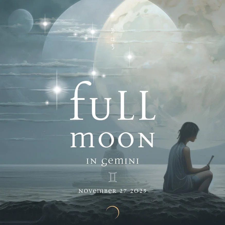 Full Moon in Gemini 27/11/23