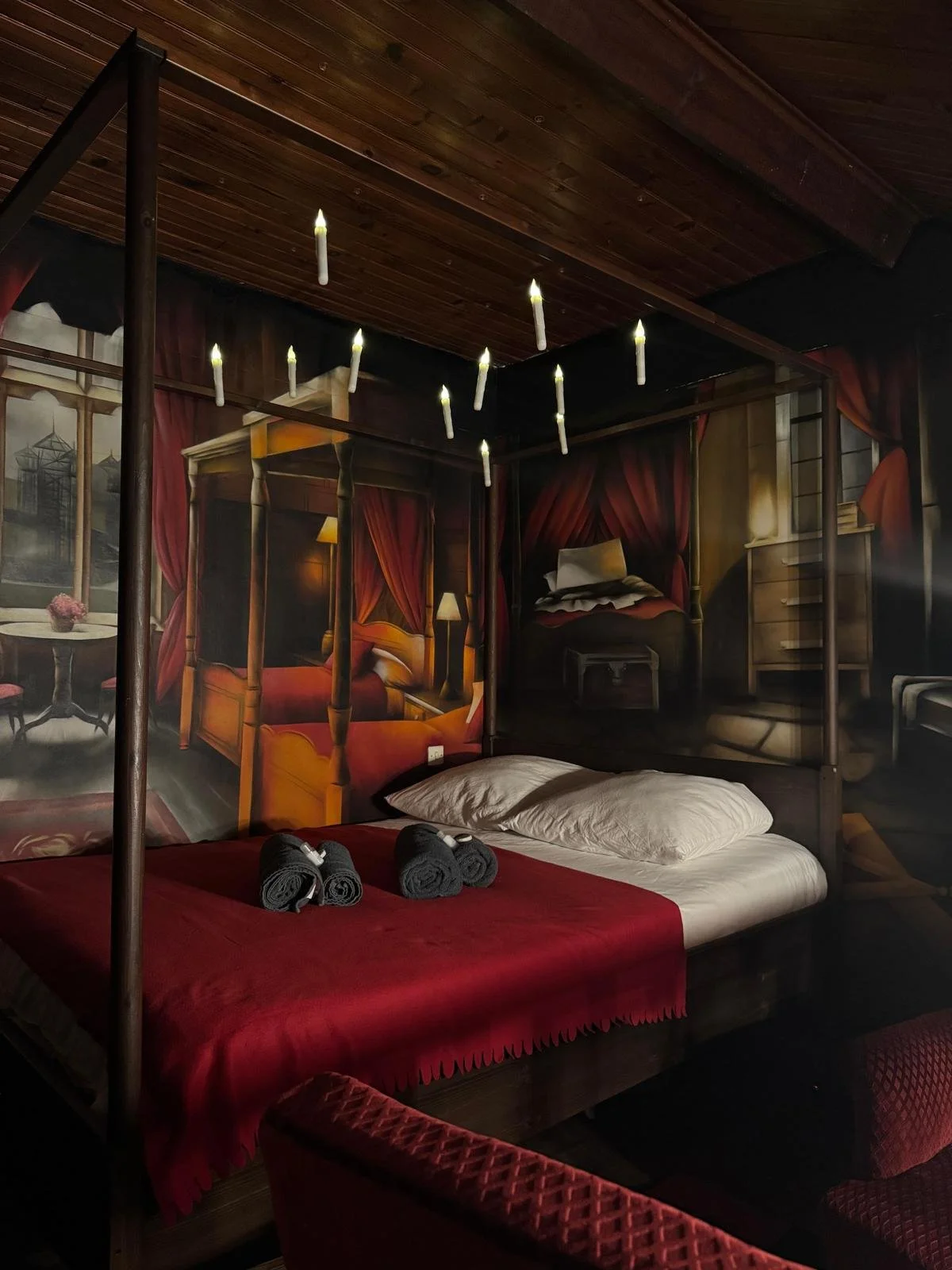 Dormez dans le dortoir de Gryffondor