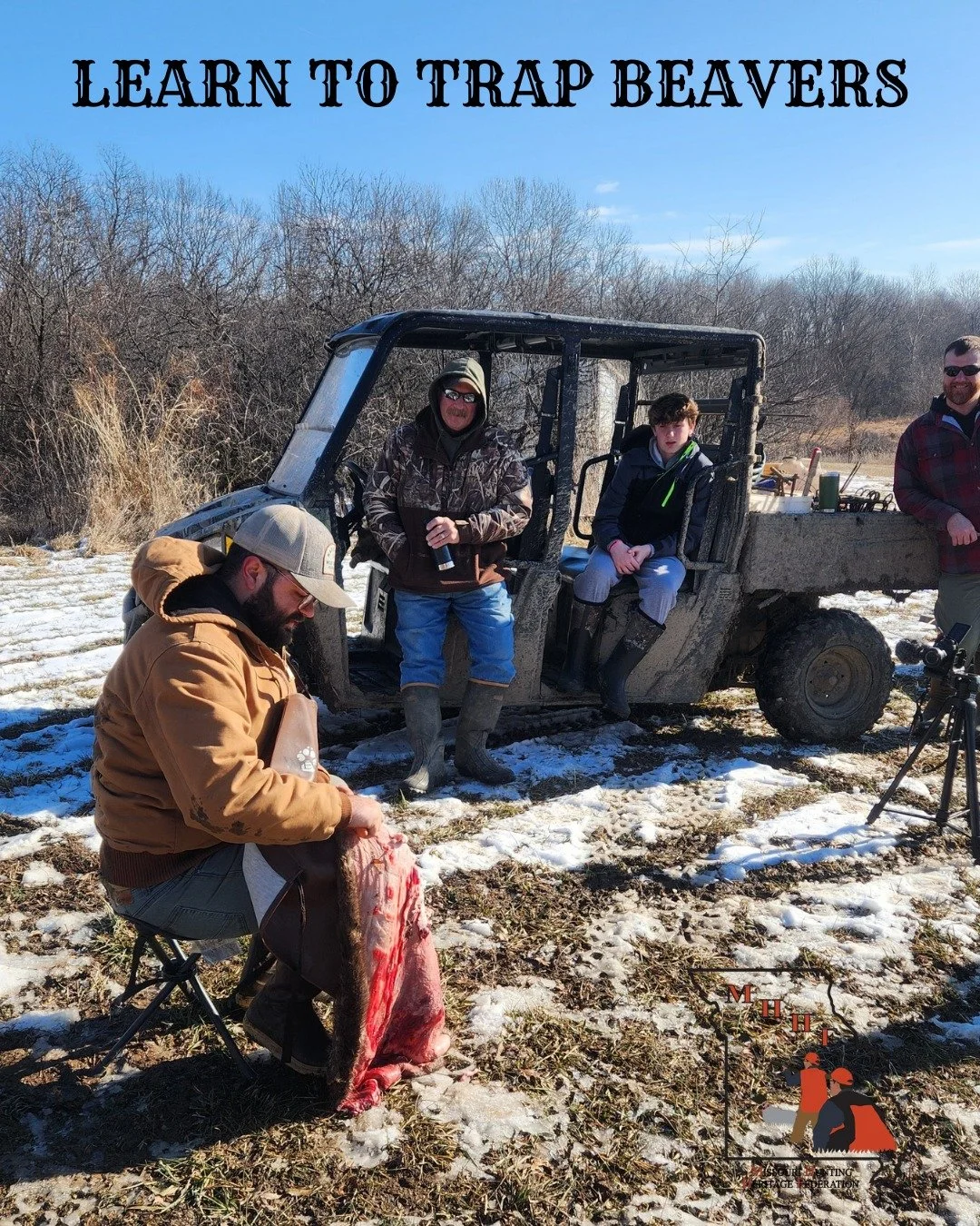 We have a "Bring a Kid" trapping clinic scheduled for March 7-8 in Sweet Springs! This event will feature trapping basics and fur handling for the dam builders themselves, beaver. This clinic is open to all ages but will take place mostly o