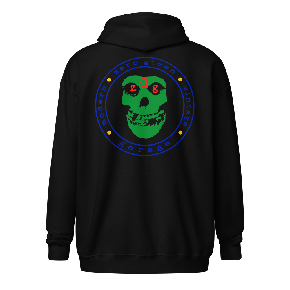 Hoodie (Zip-Up) | Z64 Crew [UNISEX] [5-COLORS] — Zero Given Garage