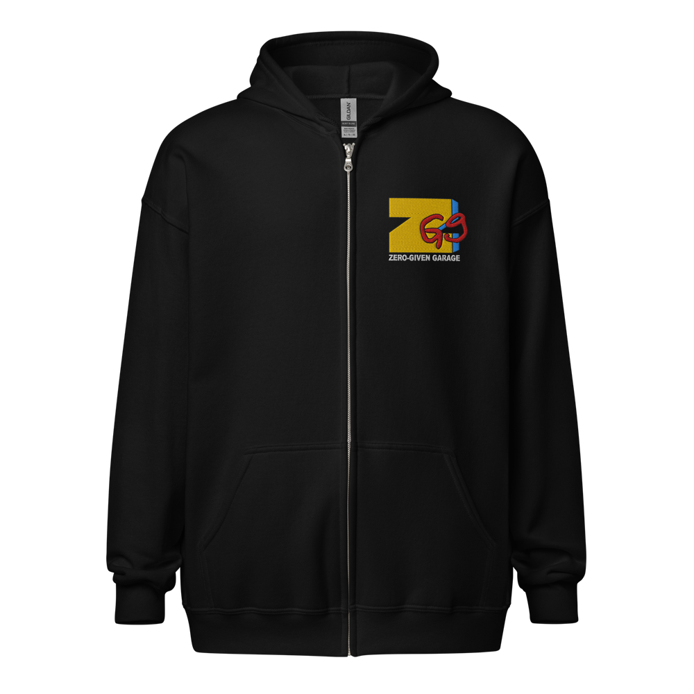 Hoodie (Zip-Up) | ZTV Crew [UNISEX] [7-COLORS] — Zero Given Garage