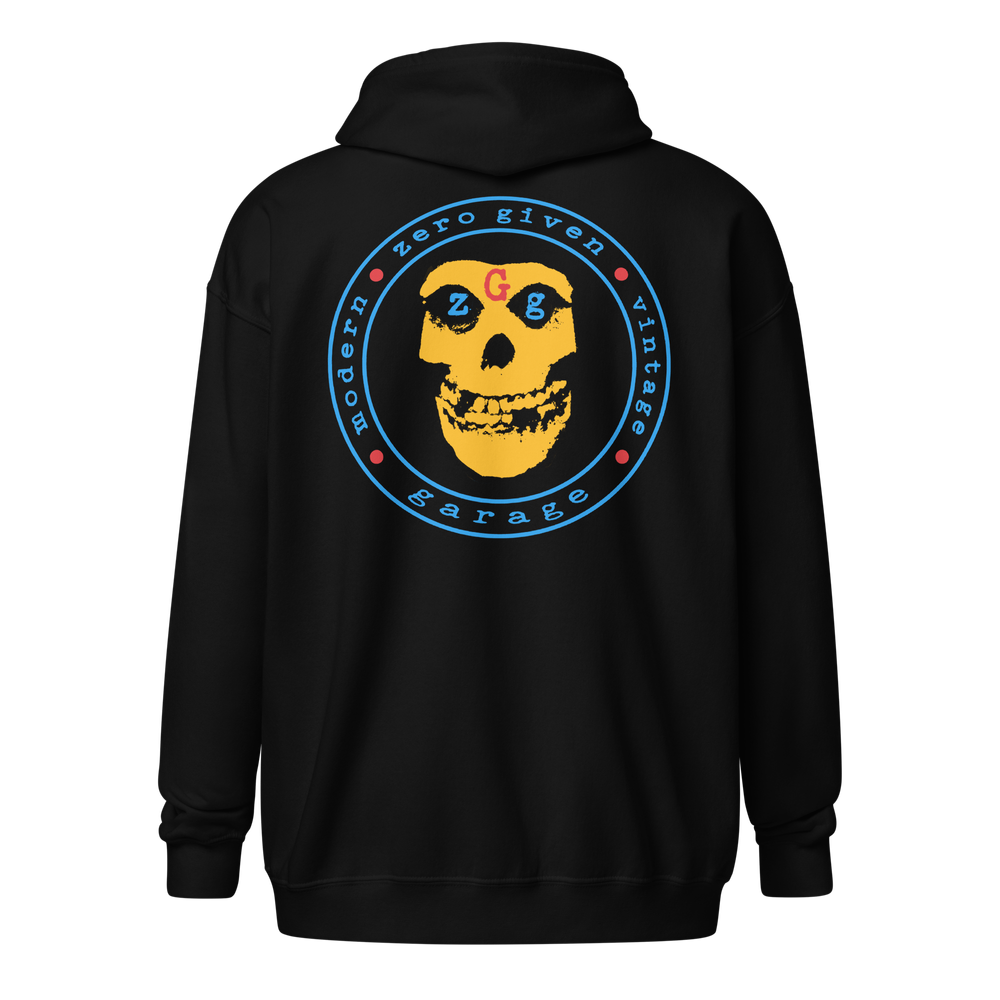 Hoodie (Zip-Up) | ZTV Crew [UNISEX] [7-COLORS] — Zero Given Garage