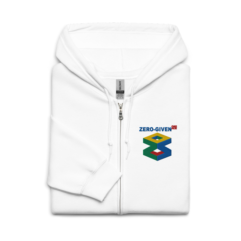 Hoodie (Zip-Up) | Z64 Crew [UNISEX] [5-COLORS] — Zero Given Garage