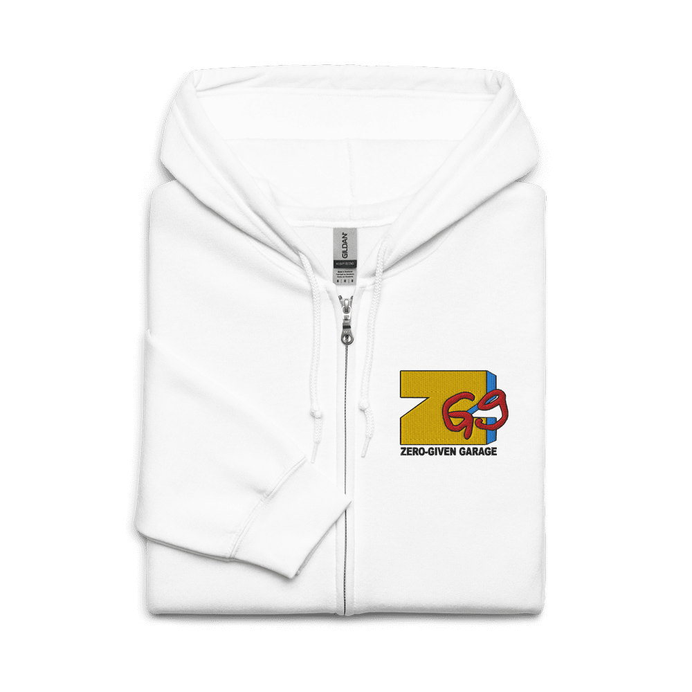 Hoodie (Zip-Up) | ZTV Crew [UNISEX] [7-COLORS] — Zero Given Garage