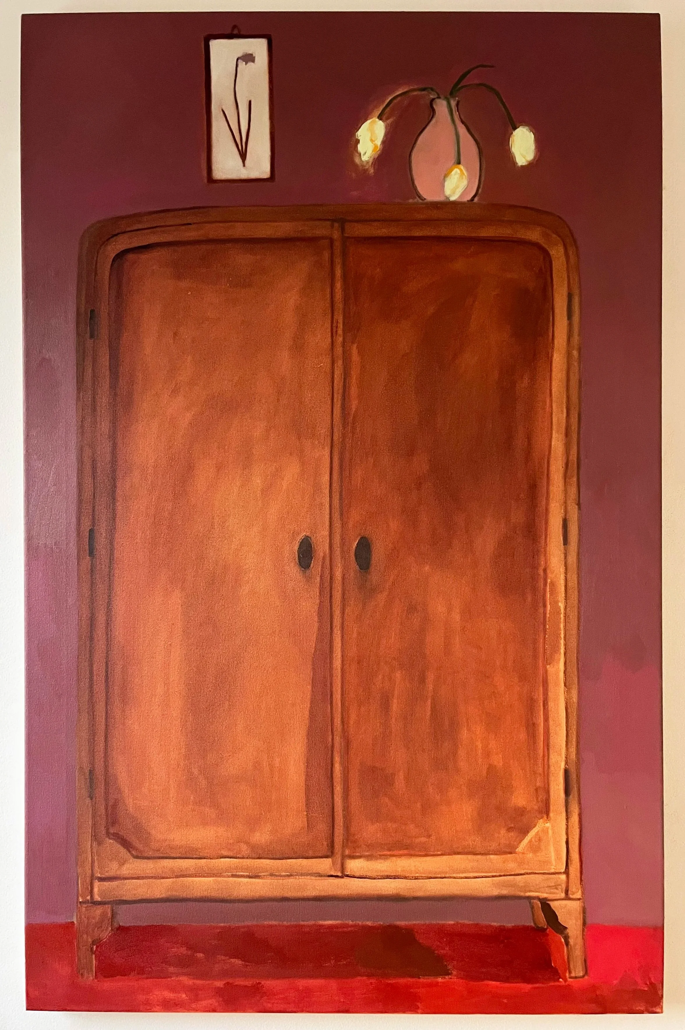 Oil on canvas, 50x32 inches