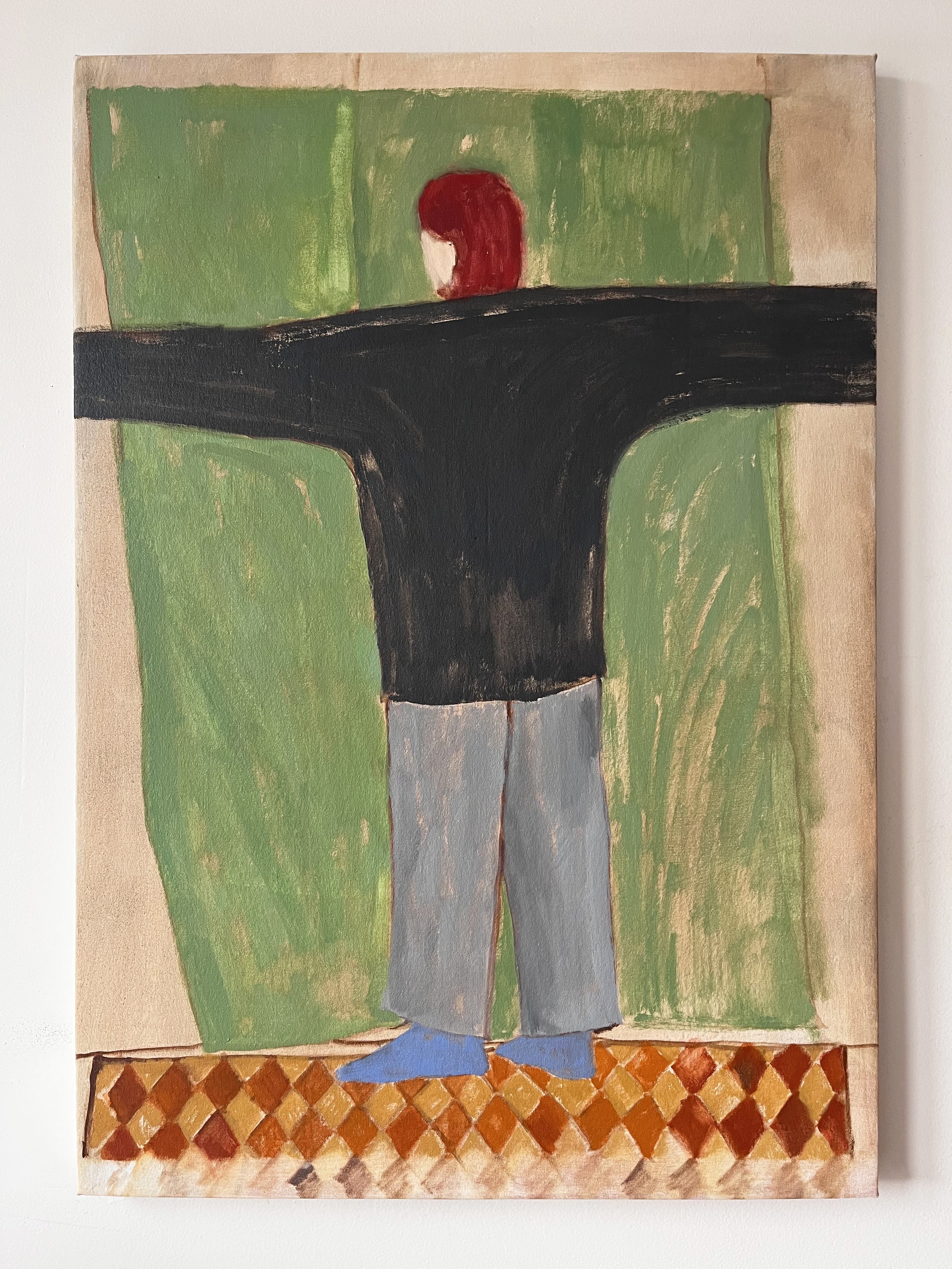 Oil on canvas, 40 x 28 inches
