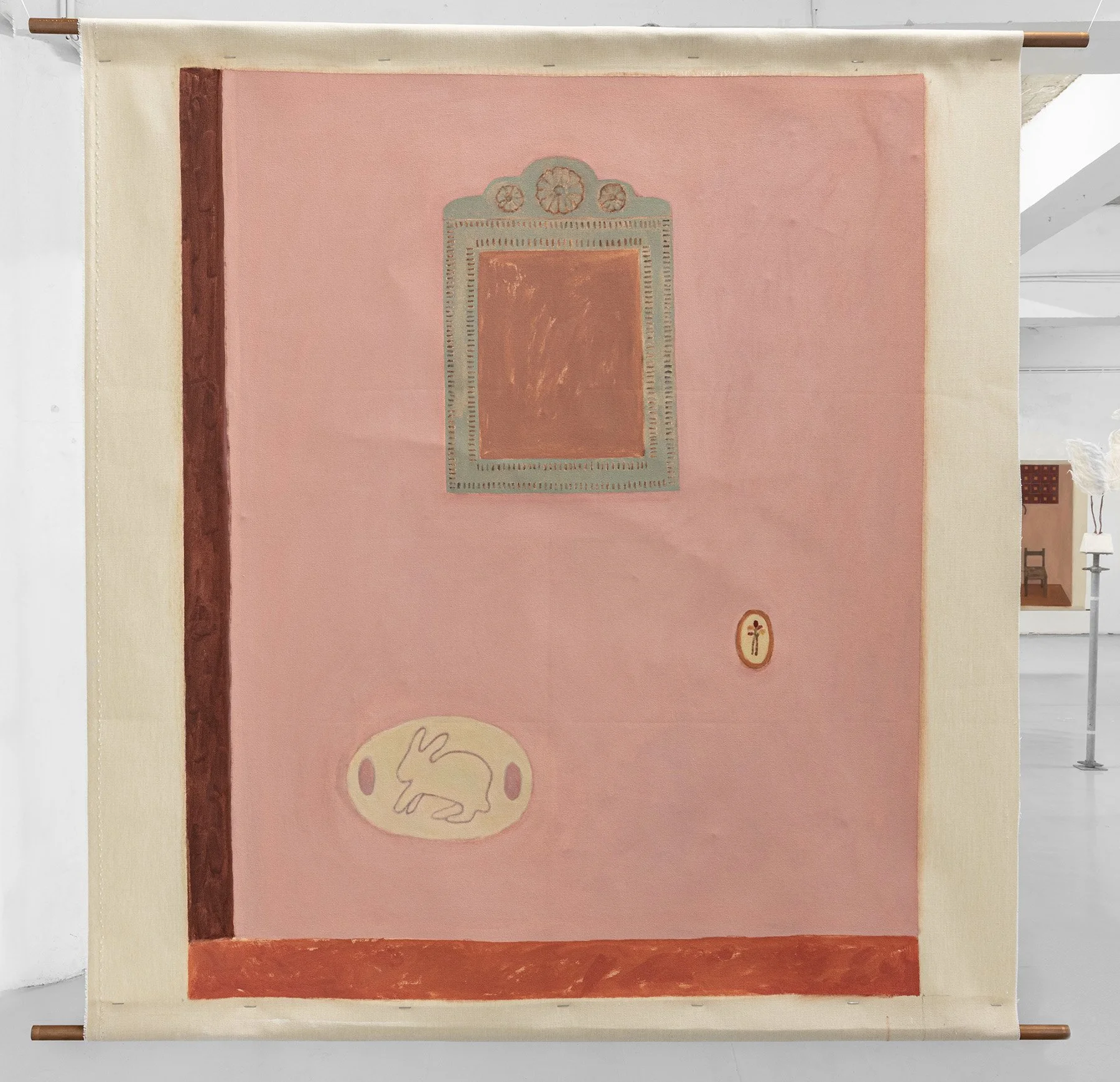 Oil on linen, 40x32 inches (stretched)