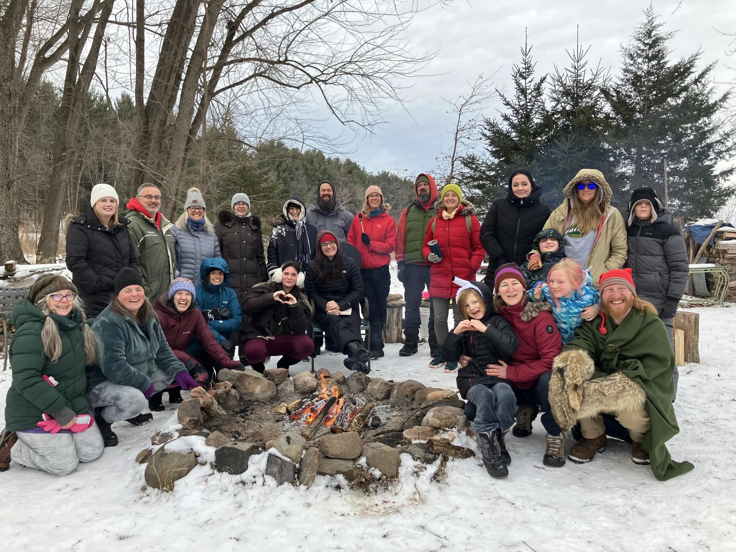 Nature Speaks: A Winter Bonfire for Connection, Reflection, and Belonging