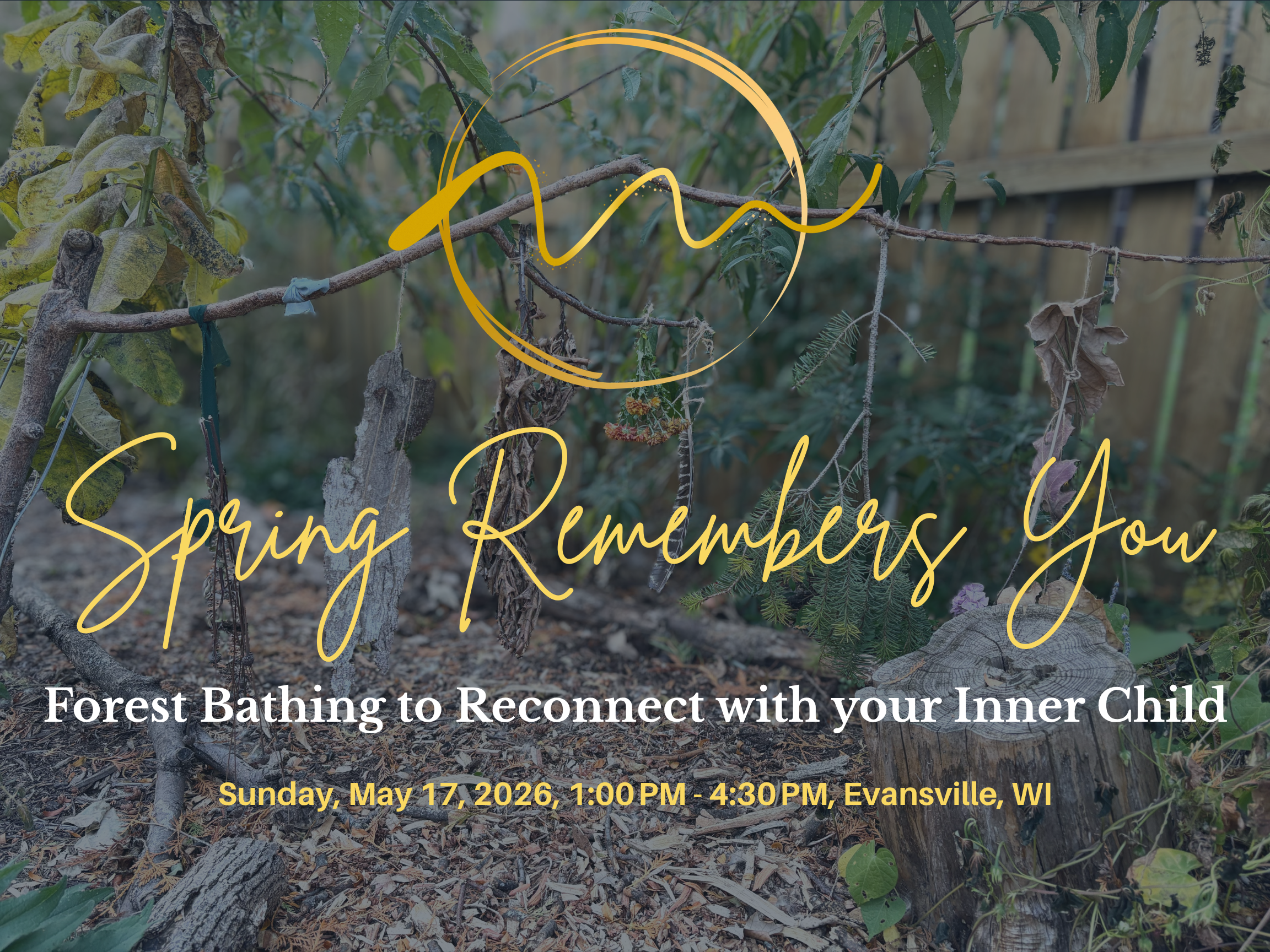 SACRED THREAD™ Spring Remembers You: Forest Bathing to Reconnect with your Inner Child