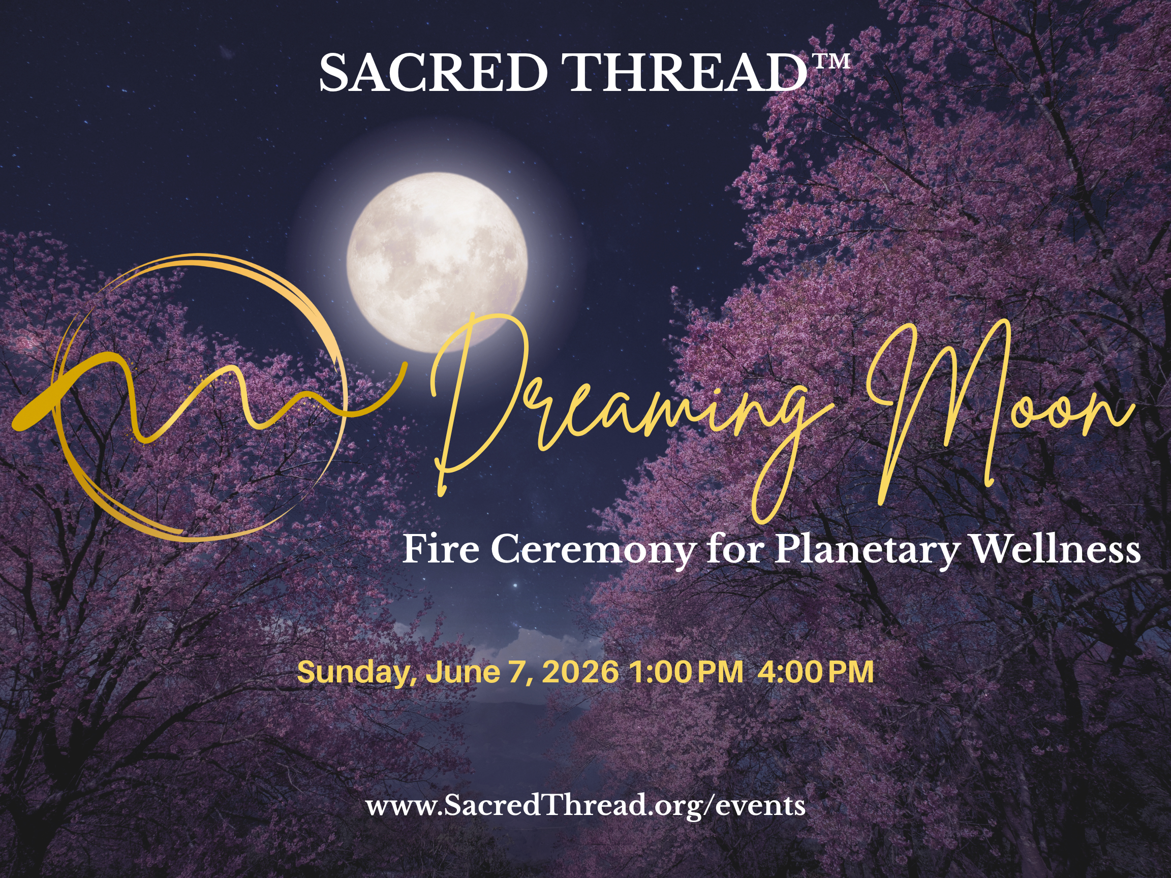 Dreaming Moon Fire Ceremony &amp; Potluck for Planetary Wellness