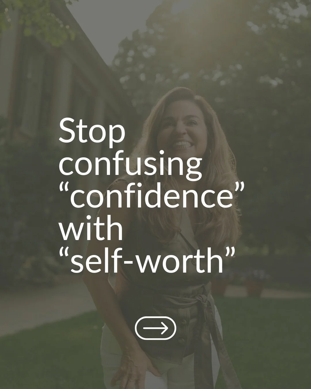 Stop confusing &ldquo;Confidence&rdquo; with &ldquo;Self-Worth.&rdquo;

We&rsquo;ve been lied to. We&rsquo;ve been told that if we put on the right outfit, hit the gym, and get the promotion, we&rsquo;ll finally feel &ldquo;good enough.&rdquo;

That&