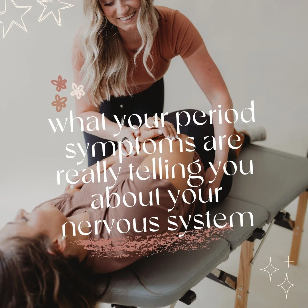 Ladies, what if I told you that your period pain, mood swings, and irregular cycles aren't just &quot;normal&quot; parts of being a woman?

Your menstrual cycle is one of the most honest indicators of your nervous system health. 

When your body is i