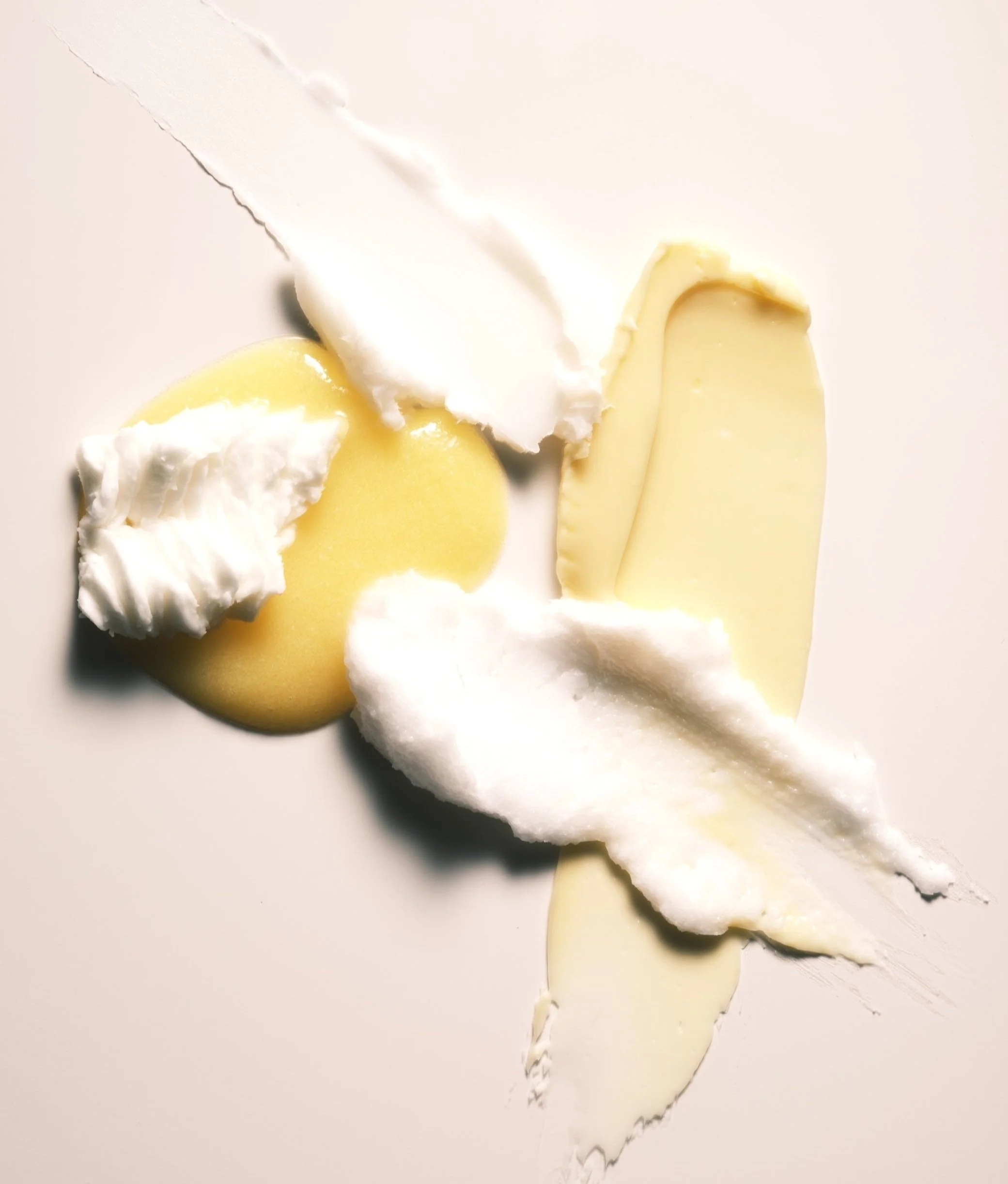 Culinary Cosmetics by Charlotte Omnès & Aaron Muntz is a playful exploration of the intersection between food and beauty. Reimagined spice blends, compound butters, mustards, oils, and fats through the lens of high-end cosmetic advertising.