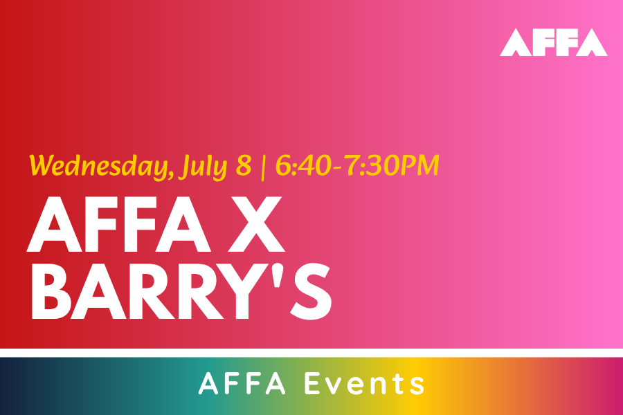 AFFA x Barry's: Free HIIT Workout Class