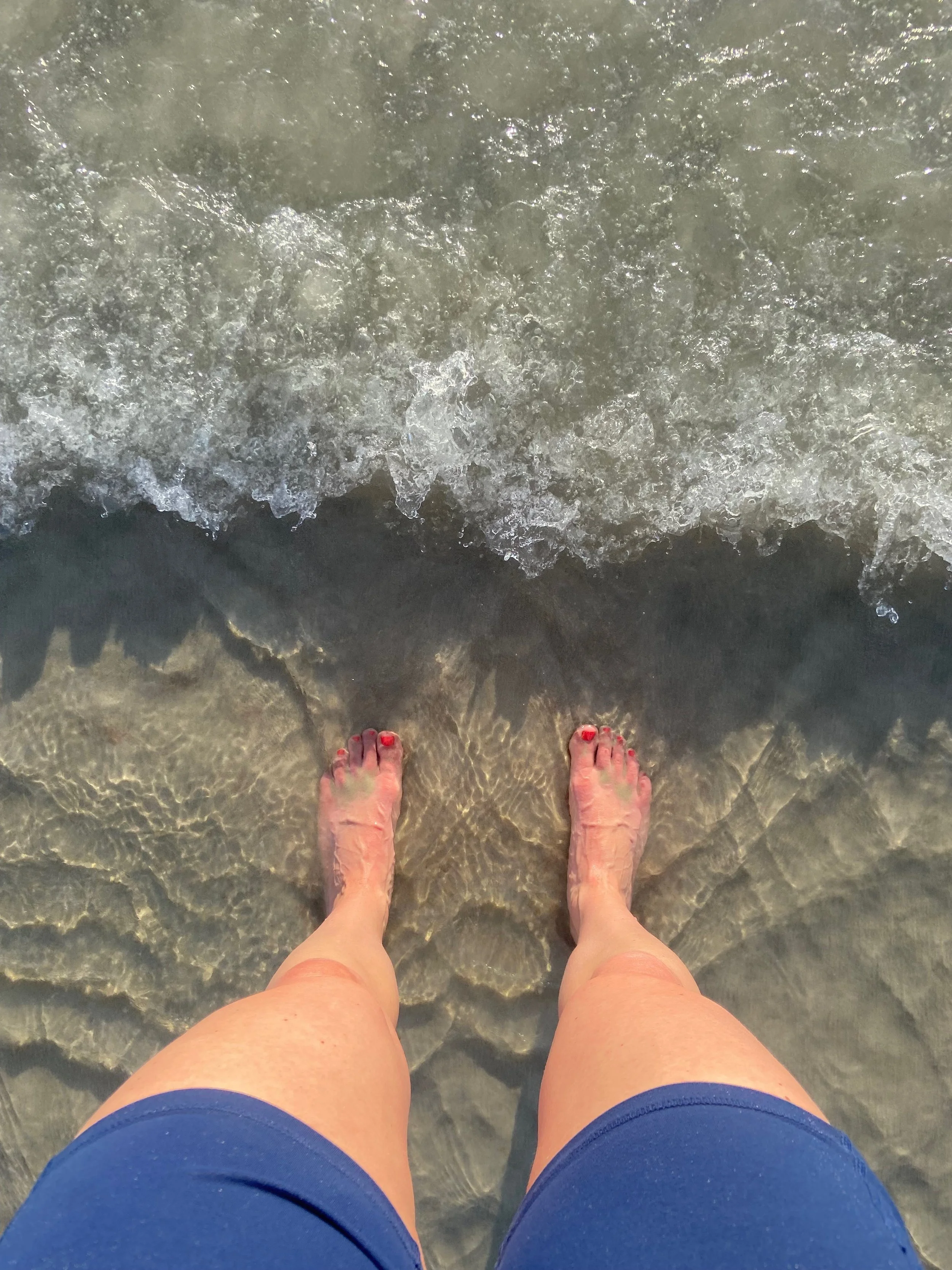 Go Barefoot: reconnect to the ground beneath you