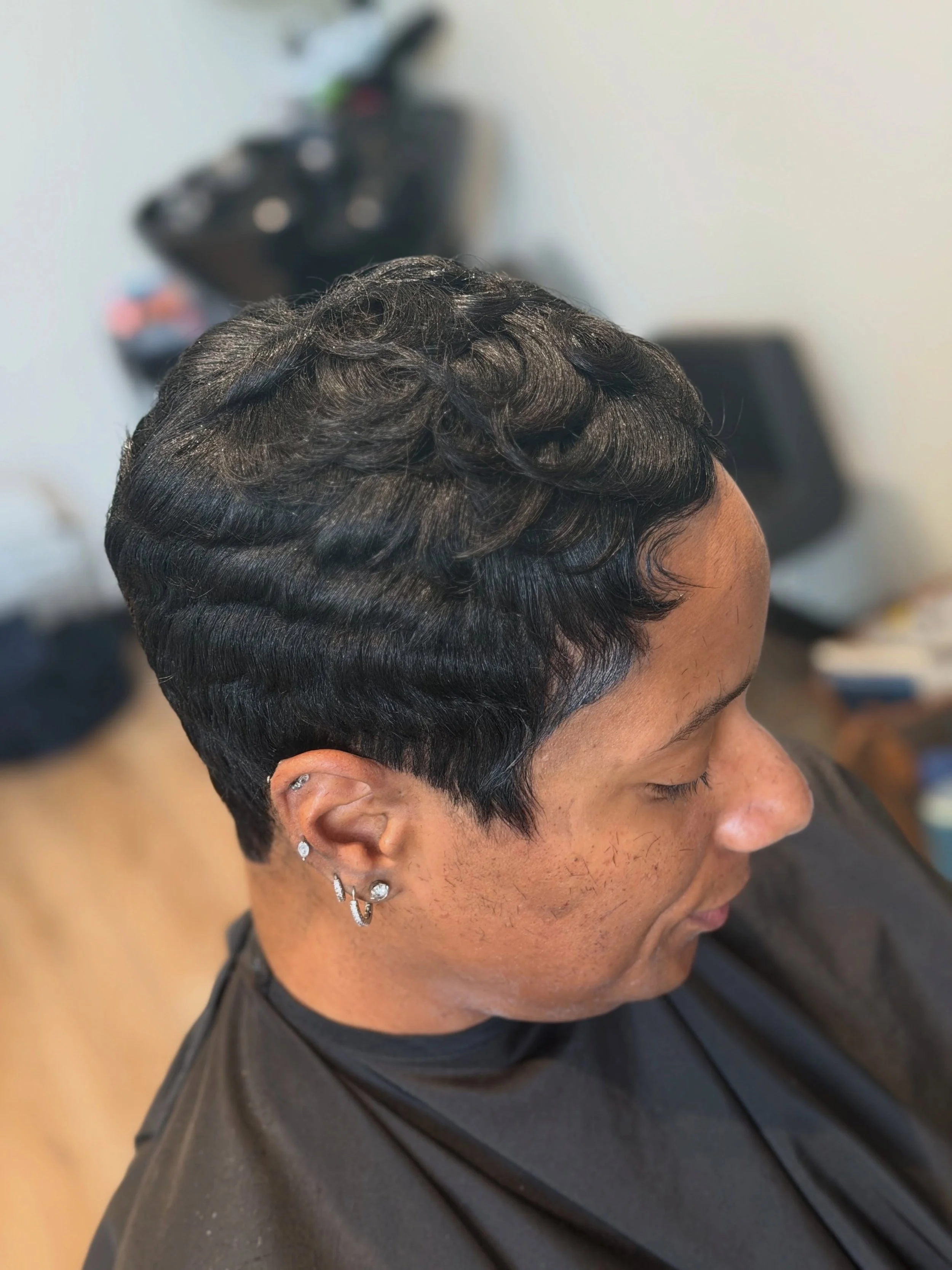 Keeping it cute and soft with my fave Nyasha💋. 

#shorthairchicago #justglo #luxuryhaircare #healthyhaircare #chicagohairstylist