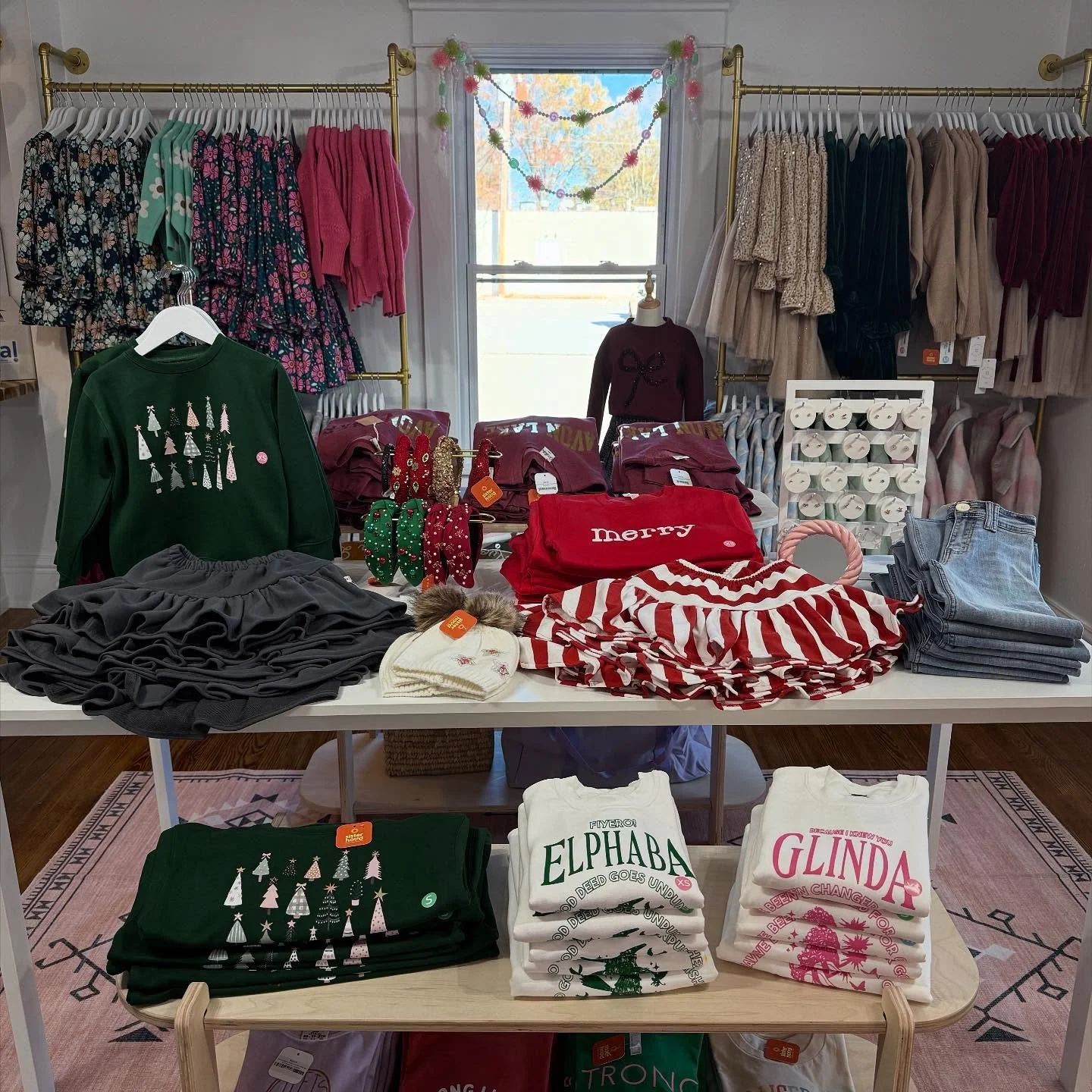 The holidays have arrived here at Sisterhood!! 

From sweatshirts to party dresses, cozy sweaters and ALL the accessories&hellip;we&rsquo;ve got you covered!