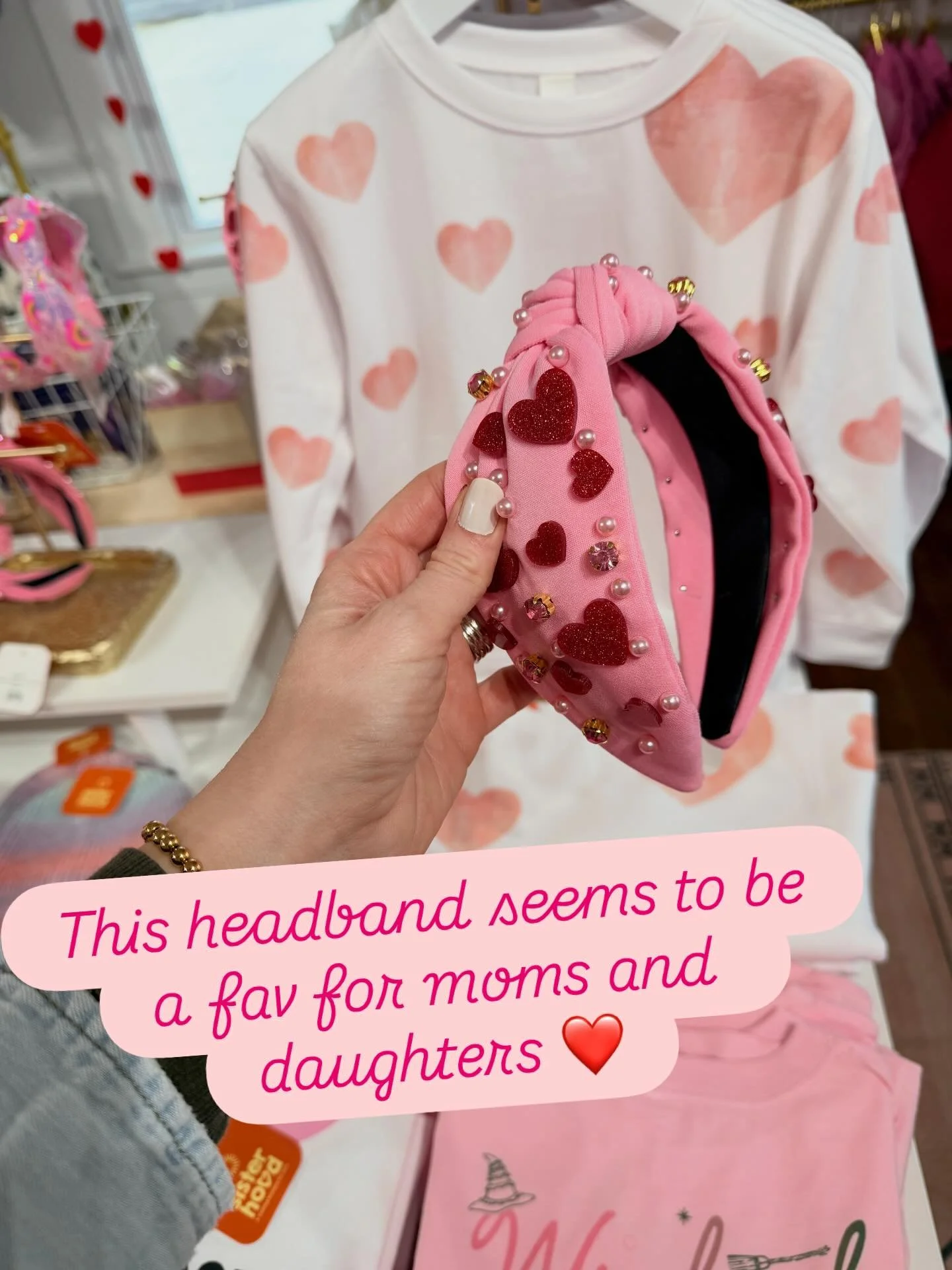 Of course we have Valentine&rsquo;s Day sweatshirts and a ton of pink clothes that aren&rsquo;t necessarily for Valentines Day so they can be worn year round&hellip; but these all deserve a little extra love 💕