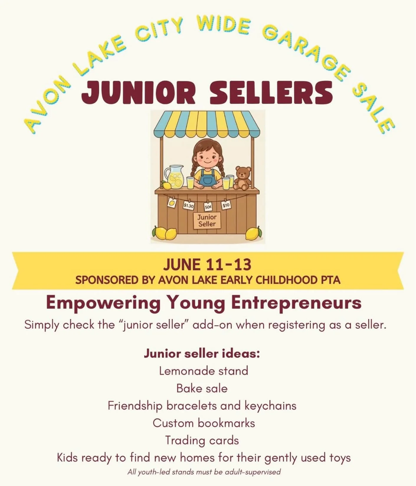 We are also excited to welcome brownie Troop 52687 on Thursday, Friday and Saturday from 10:00-2:00! Help these young female entrepreneurs raise money for a year of FUN Girl Scout activities!